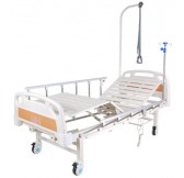 Кровать электрическая DB-7 MM-77Н (2 функции) с полкой и накроватным столиком